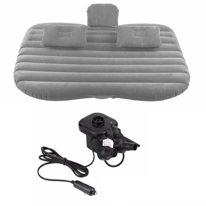 Inflatable Car Travel Bed Mattress with 2 Air Pillows