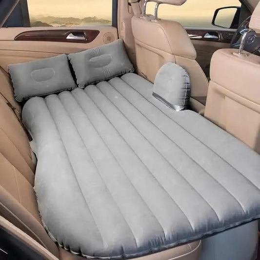 Inflatable Car Travel Bed Mattress with 2 Air Pillows