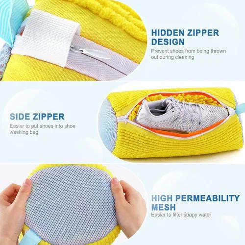 Reusable Shoe Washing Machine Bag